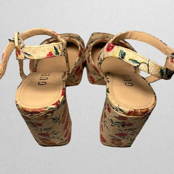 Guess Floral Platform Sandals - Picture 6 of 11